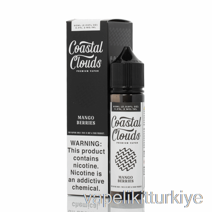 Vape Kalem Vape Mate Mango Meyveleri - Kıyı Bulutları Co. - 60ml 3mg